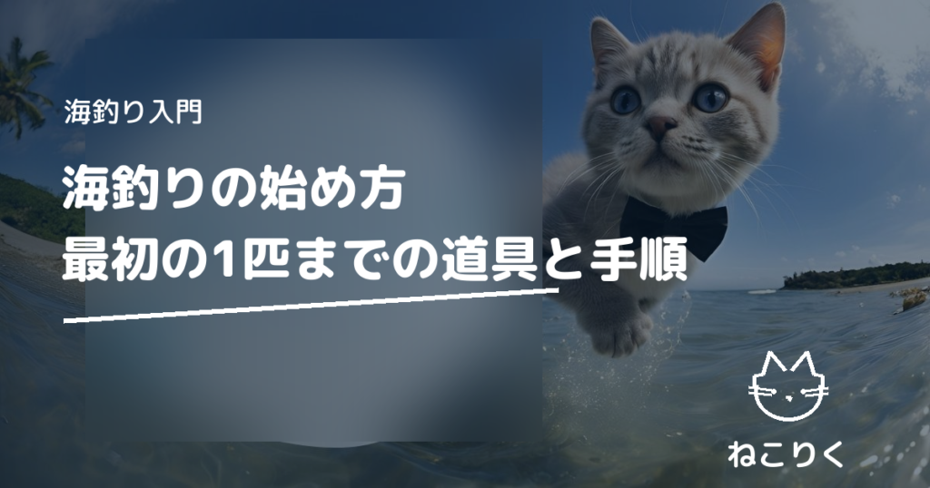 海釣りの始め方