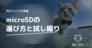 釣行用アクションカメラのmicroSDカード選び｜Osmo Action 5 Proで出発前に試し撮りする手順