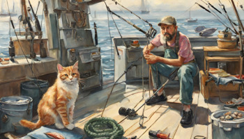 海で釣りをしたのです